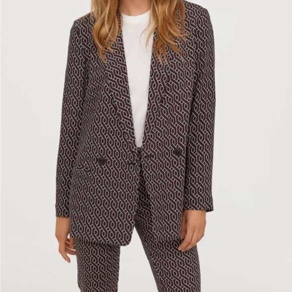 GP&J Baker X H&M Patterned Blazer - Picture 1 of 16